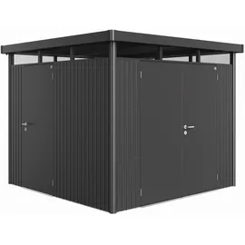 Biohort Zusatztür HighLine Dunkelgrau-Metallic 80 cm x 35 cm x 185,5 cm