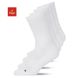 SNOCKS Laufsocken 4-Paar Weiß 43-46