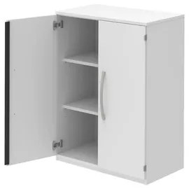 Germania GW-Monteria Aktenschrank 80 x 37 x 196 cm weiß