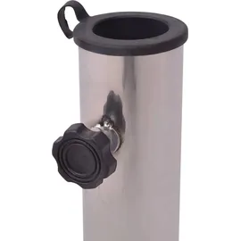 vidaXL Schirmständer Granit 45 cm Grau
