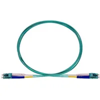 Rutenbeck Patchkabel LC-D/LC-D OM3 aqu 2m