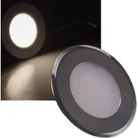 ChiliTec LED-Einbauleuchte "EBL-HV65si", silber 230V, 4200K, 170Lm