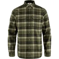 Fjällräven Singi Heavy Flannel Shirt M Green-Deep Forest M