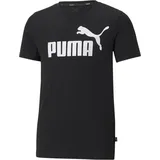 Puma Jungen Ess Logo T-Shirt B T shirt Puma Black 116