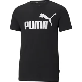 Puma Jungen Ess Logo T-Shirt B T shirt, Puma Black, 116