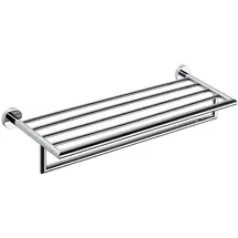 Brillantbad BOMEGA Handtuchablage Messing Chrom poliert 655x110x215 mm für Bad & Küche >> zum Bohren
