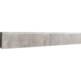 Furnix P & B Lowboard 180x30 cm Grau Holzwerkstoff