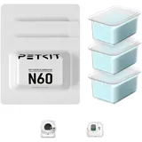 Petkit N60 Geruchsvernichter für Purobot Ultra/Purobot Max Pro 2/Purobot Crystal Duo Selbstreinigende Katzentoilette, Geruchskontrolle (3 Stück)