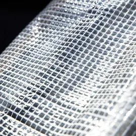 casa pura Abdeckplane Leno 1,5 x 6 m Weiß