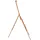 vidaXL Staffelei 100x104x172 cm Massivholz Buche (310700)