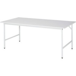 Rau Arbeitstisch Jerry höhenverstellbar, B2000xT1000xH800-850mm, ME-Platte-28mm