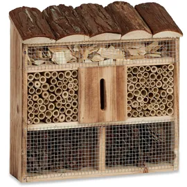 Relaxdays Insektenhotel braun 30,5 x 9,5 x 31,0 cm