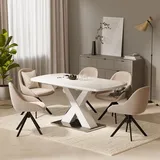 Vicco Chinto 120 x 76 x 80 cm weiß