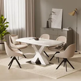 Vicco Chinto 120 x 76 x 80 cm weiß