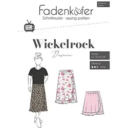 Fadenkäfer Schnitt "Wickelrock" für Damen