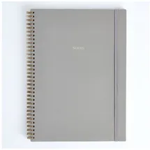 Thalia Notizblock Spiral-Notizblock A4 grau