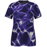 Odlo Zeroweight Chill-tec Print Laufshirt (Violett S