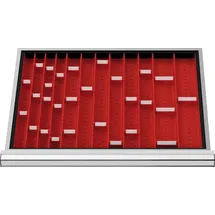 Stier Schubladeneinteilung Muldenplatten BLH 50 mm Innenmaß 600x450 mm 3 MP