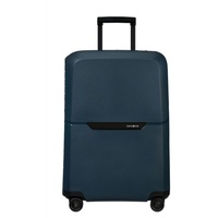 Samsonite Magnum Eco Spinner 69 Midnight Blue Koffer mit 4 Rollen Koffer