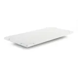 MSS e.K. Viscoschaum Matratzentopper 140 x 190 cm weiß
