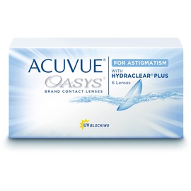 Johnson & Johnson Acuvue Oasys for Astigmatism 6 St. / 8.60 BC / 14.50 DIA / +3.00 DPT / -2.25 CYL / 100° AX