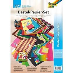 folia Bastel-Papier-Set, 323-teilig