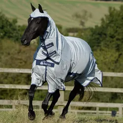 Bucas Fliegendecke BuzzOff X Full Neck Big Neck - silver - 140