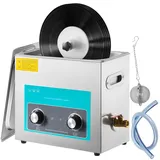 Vevor 6L Digitaler Ultraschall Schallplatten Reinigungsgerät Edelstahl, 33 x 18 x 28,5 cm Ultraschallreinigungsgerät Ultraschallreiniger Ultraschallgerät Heizung Digital Brille Uhren Schmuck