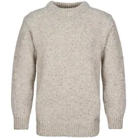 Devold Nansen Sweater Unisex Gr.L - Wollpullover - grau|beige-sand