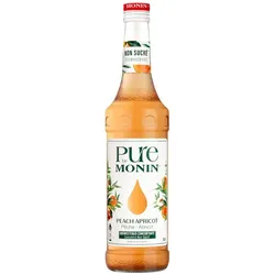 Monin Pure Konzentrat - Pfirsich Aprikose (0,7l) - MHD 10/2025