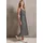 street one studio Midikleid Gemustert Blau 46