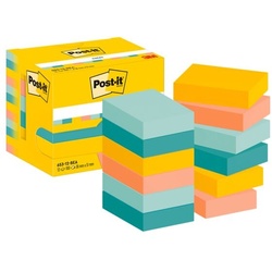 Post-it Notes Haftnotizblock 38 x 51 mm »Beachside Collection«, 12 Stück grün