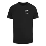 Mister Tee Never On Time schwarz L