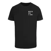 Mister Tee Never On Time schwarz L