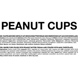 INLEAD Wafer Cups (15x50g) Peanut Milk Choc