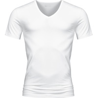 MEY Dry Cotton Unterhemd, Kurzarm, V-Ausschnitt, für Herren, weiss S
