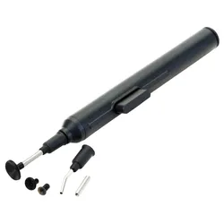 McPower Vakuumstift, mechanisch, Präzisions-Werkzeug mit 80g Ansaugkraft und 4 Aufsätzen