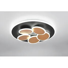 Trio Mandala 1 35 Watt Metall Schwarz matt/goldfarbig