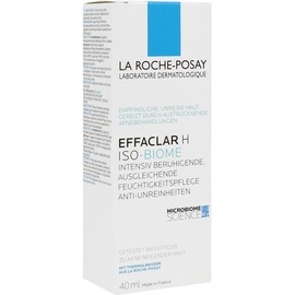La Roche-Posay Effaclar H Iso-Biome Feuchtigkeitspflege 40 ml