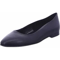TAMARIS Ballerina Leder flach, schwarz, 39 EU