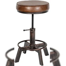 CLP Hocker Destin Kunstleder Bronze