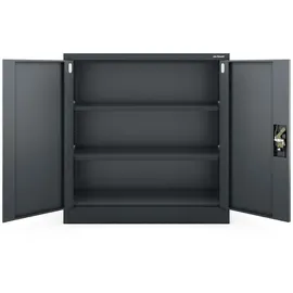 Jan Nowak C001B Aktenschrank 92,5 x 90 x 40 cm Anthrazit