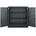 Jan Nowak C001B Aktenschrank 92,5 x 90 x 40 cm Anthrazit