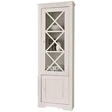 OTTO home Vitrine Lisa 60 x 35 x 180 cm Weiß