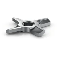 Bosch Doppelseitiges Edelstahlmesser für Fleischwolf Serie 4 MWZS405K silber