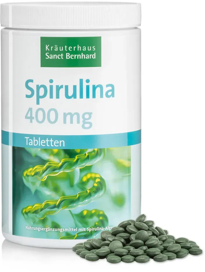 Spirulina-Tabletten 1350 Tabletten - 781 g