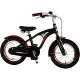 Volare Kindervelo, 14 Zoll Mattschwarz