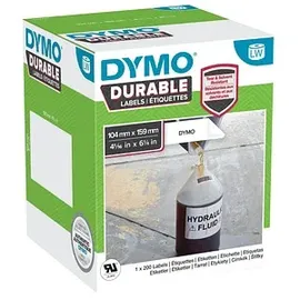 Dymo Etiketten 1933086 Weiß 104 x 159 mm 200 Blatt 200 St.