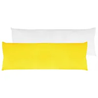 BestLivings Seitenschläferkissen Stillkissen, Seitenschläfer Kissen, viele Farben - Körperkissen gelb 40 cm x 120 cm
