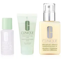 Clinique Great Skin Start Here Set (Liquid Facial Sopa